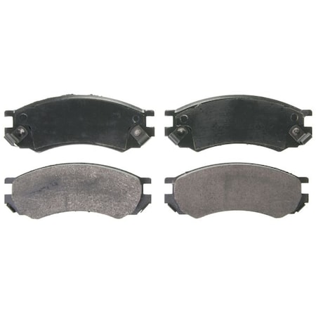 Wagner Brakes Semi-Met Disc Pad Set, Zx507 ZX507